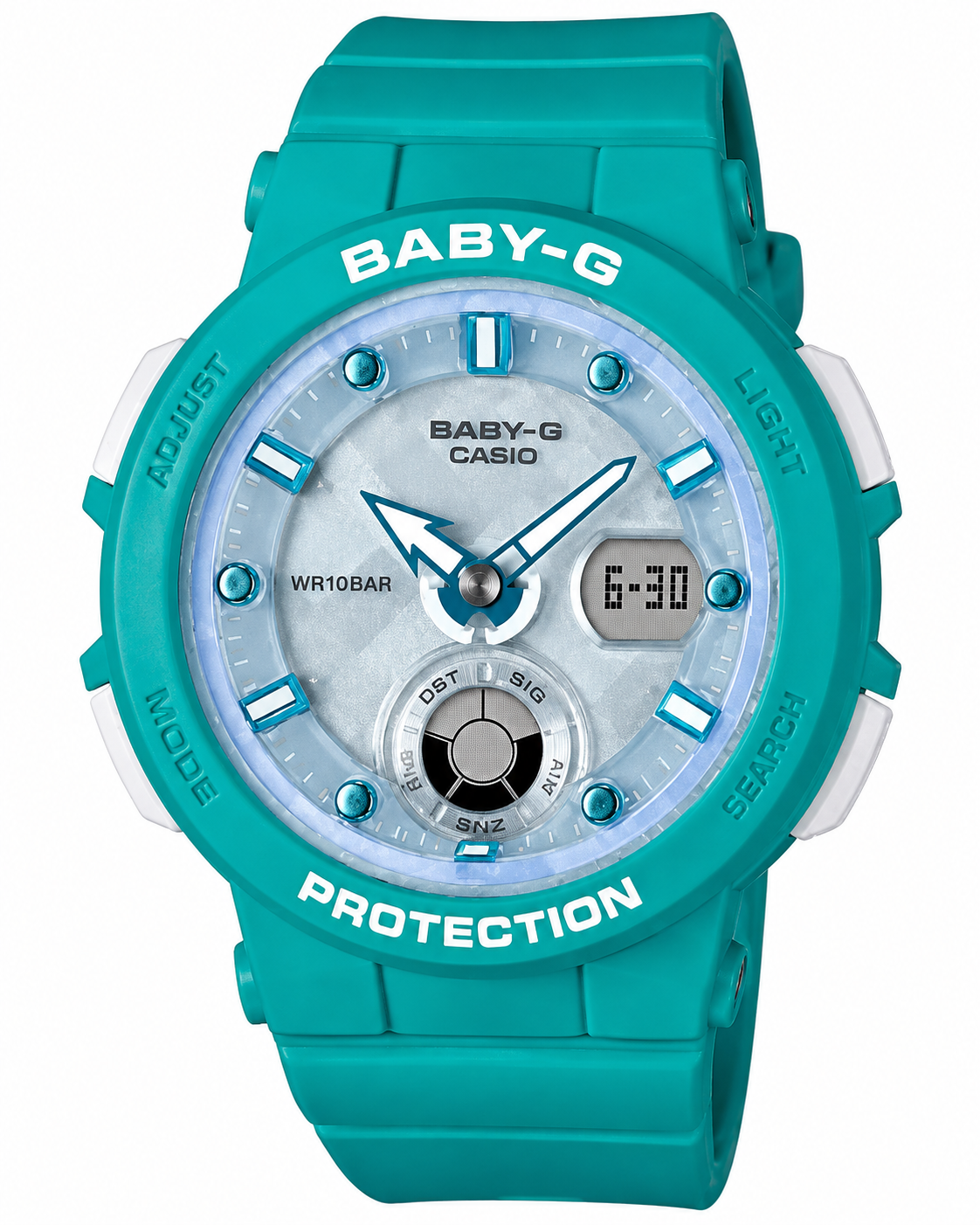 Baby-G BGA-250-2ADR Women Green Watch