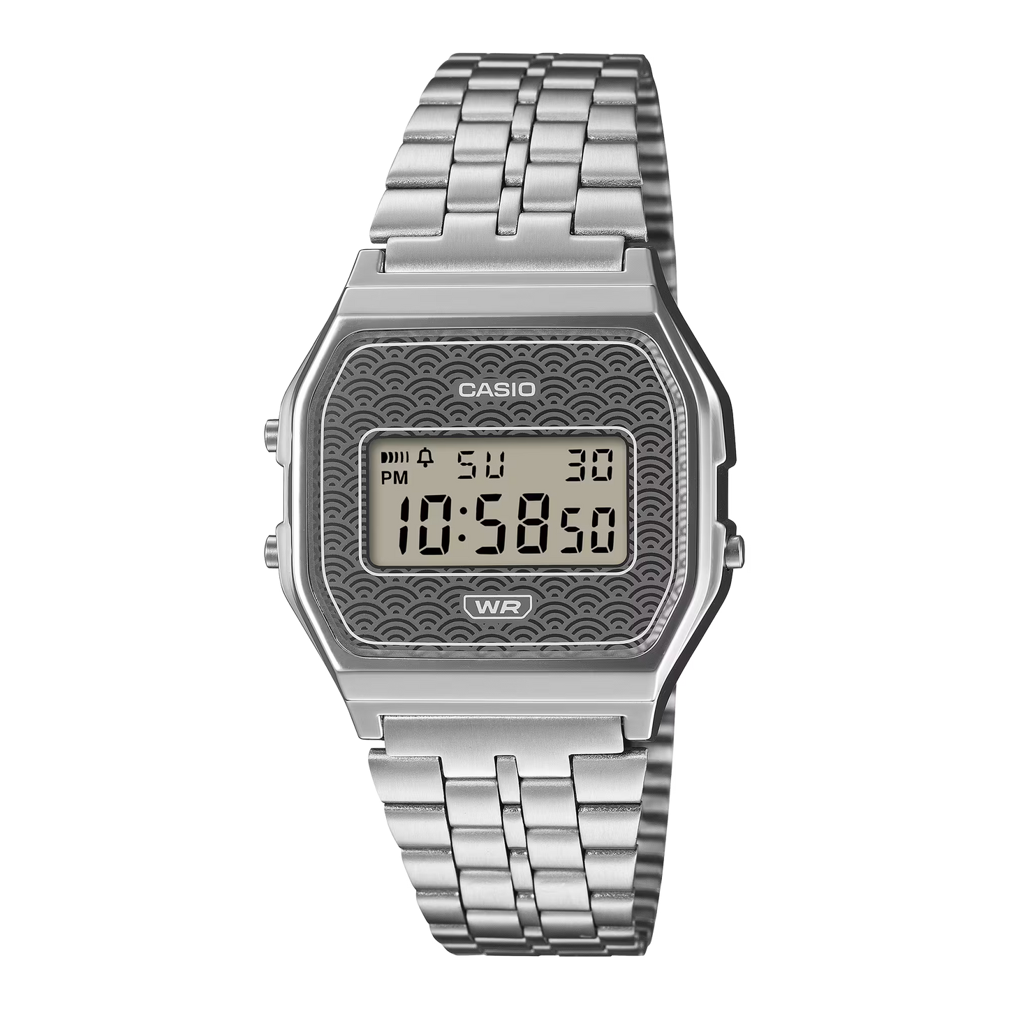 Casio A159WEVJ-7DR Silver Watch