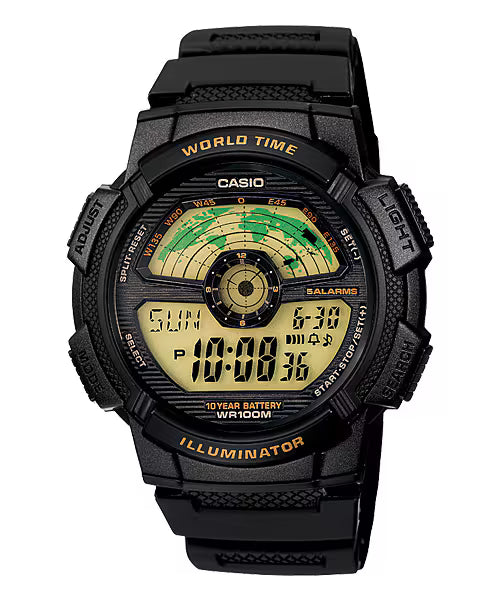 Casio AE-1100W-1BV Black Watch