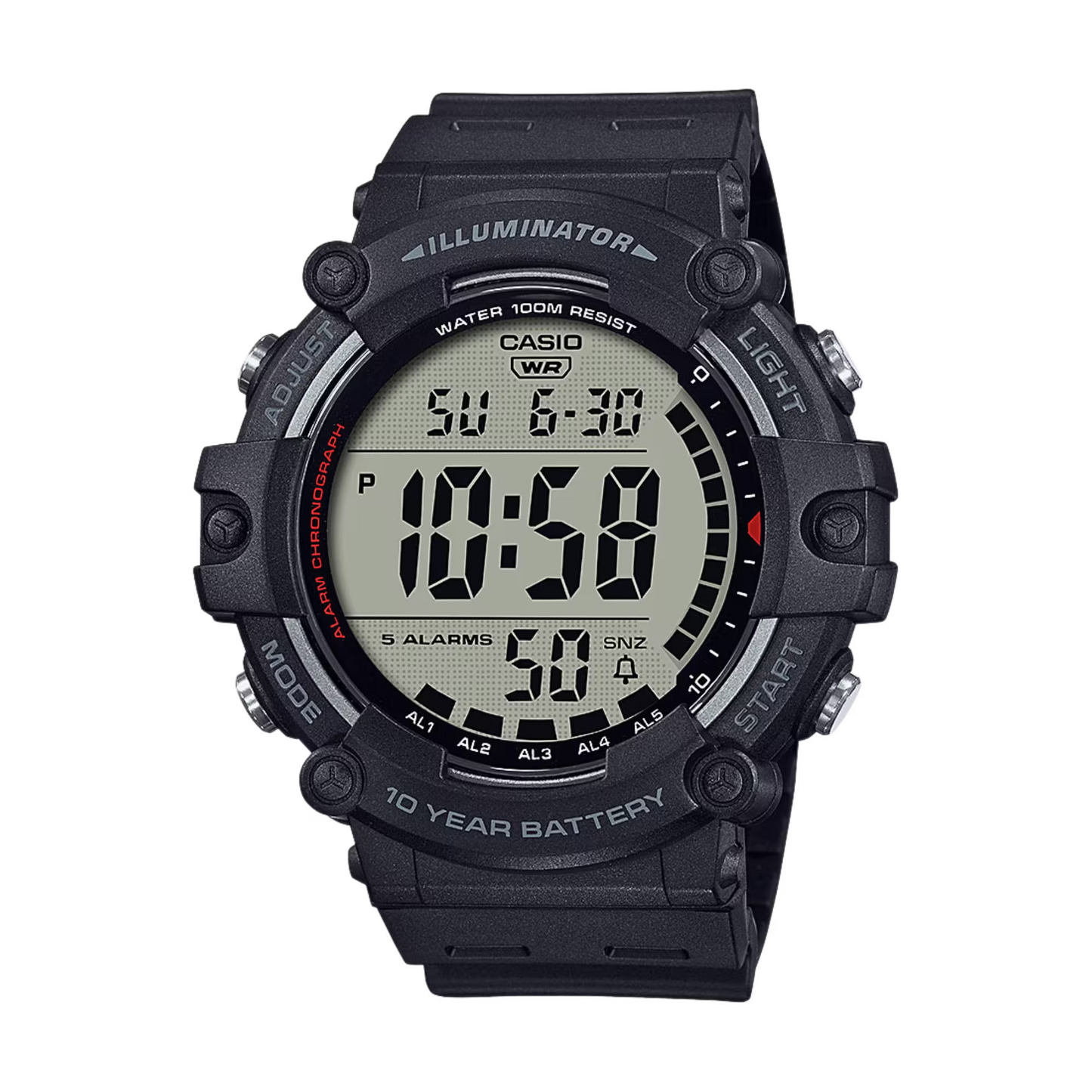 Casio AE-1500WH-1AV Black Watch