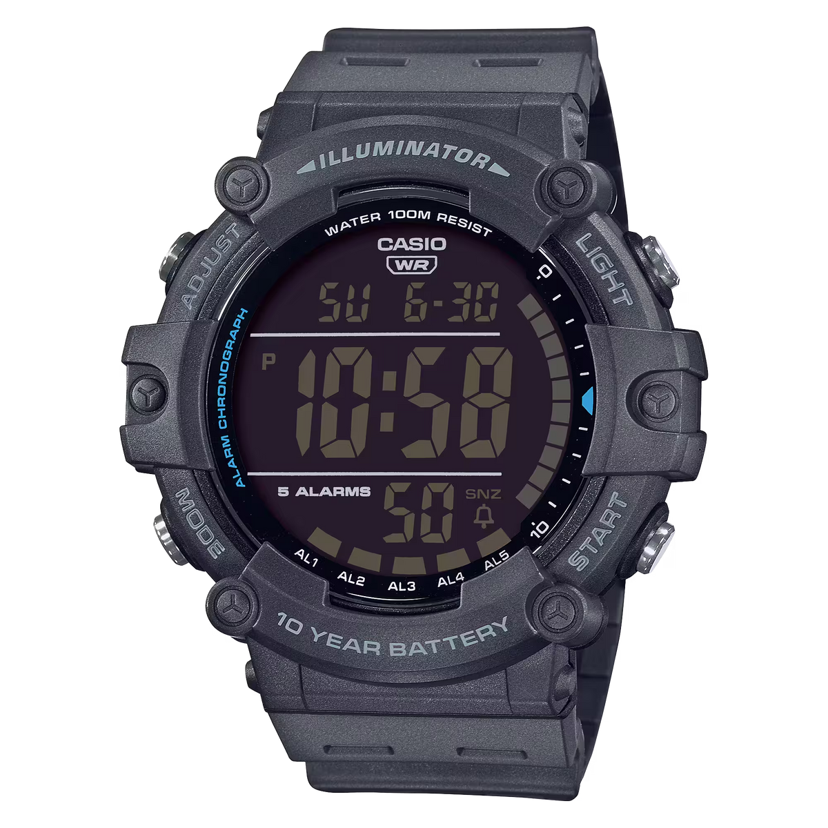 Casio AE-1500WH-8BVDF Gray Watch