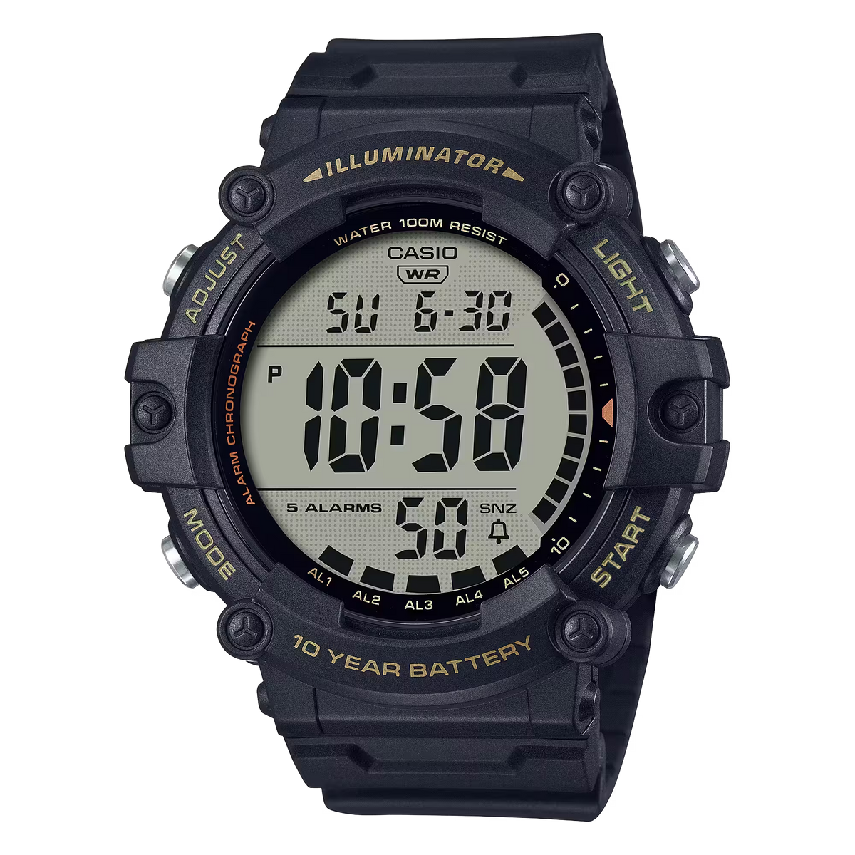 Casio AE-1500WHX-1AVDF Black Watch