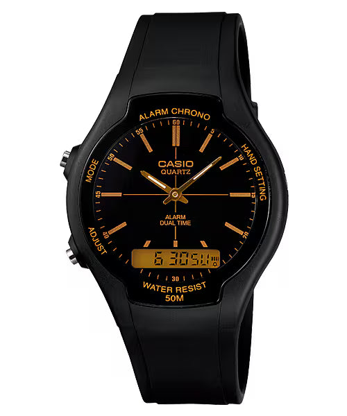 Casio AW-90H-9EV Gold Watch