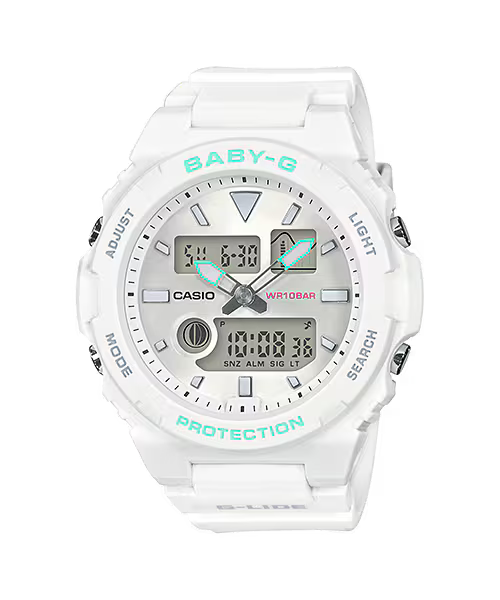 Baby-G BAX-100-7ADR Women’s White Watch