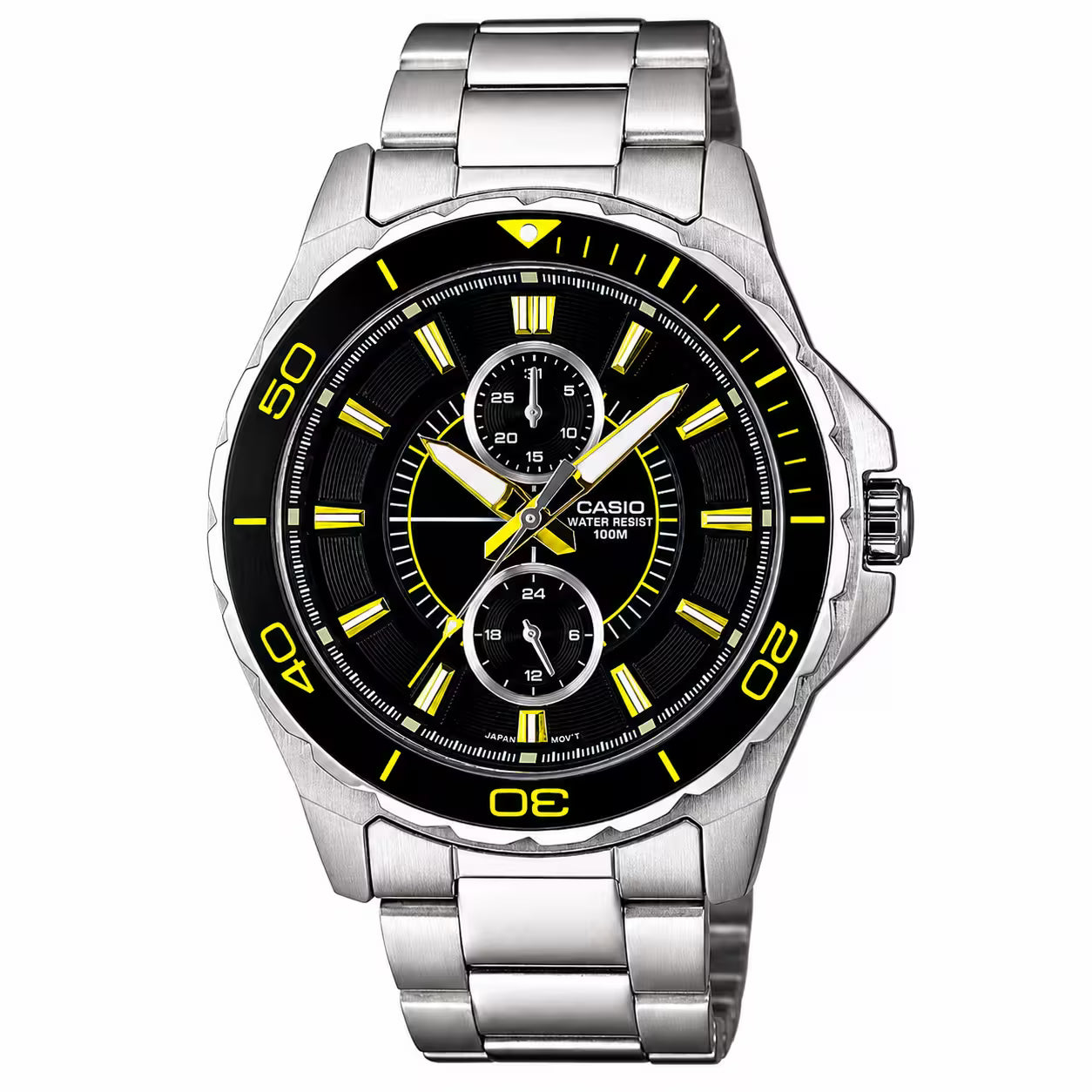 Casio MTD-1077D-1A2V Black Watch