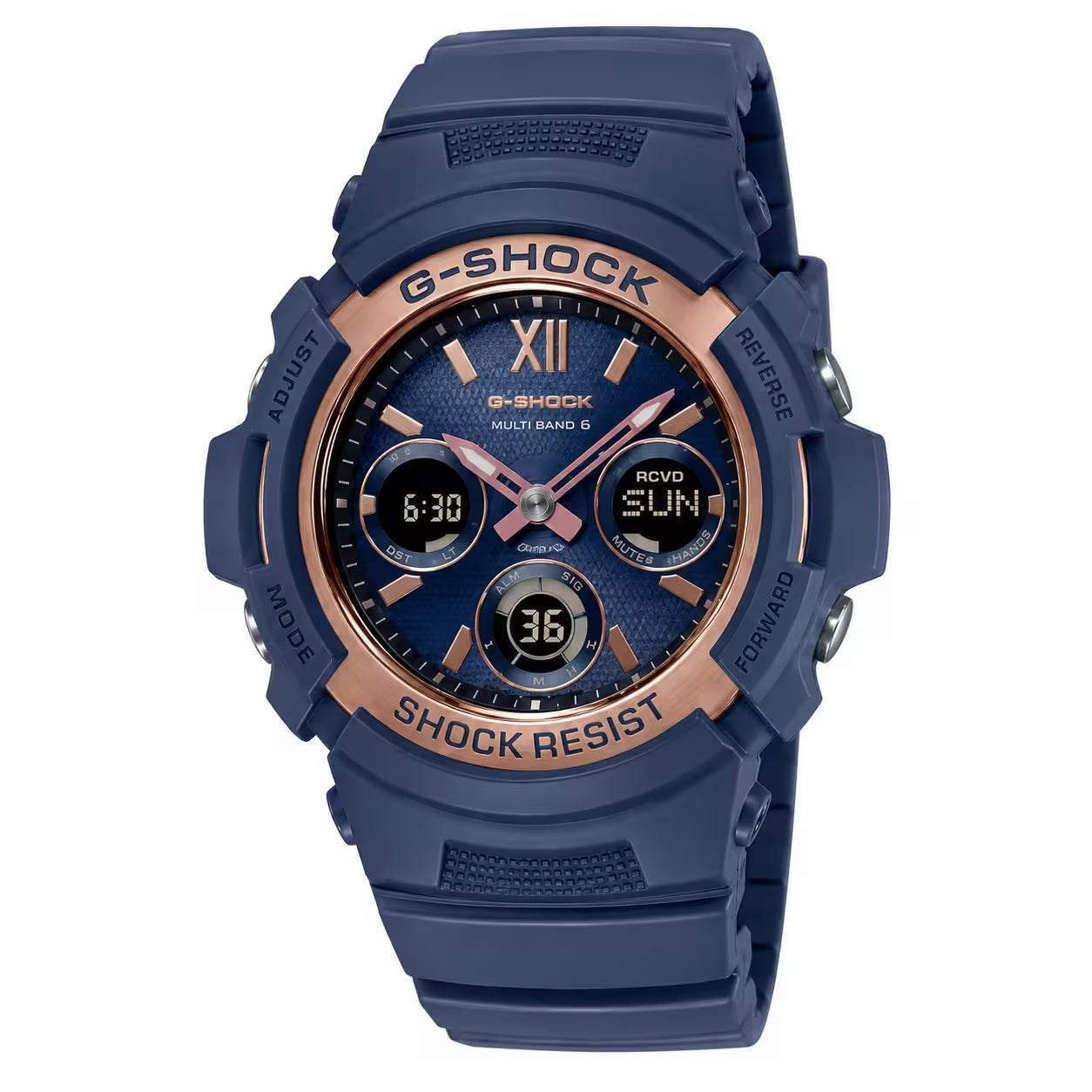 Casio AWR-M100SNR-2A Solar Blue Watch