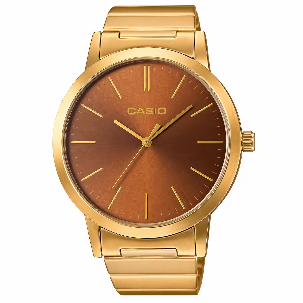 Casio E118G-5A Brown Watch