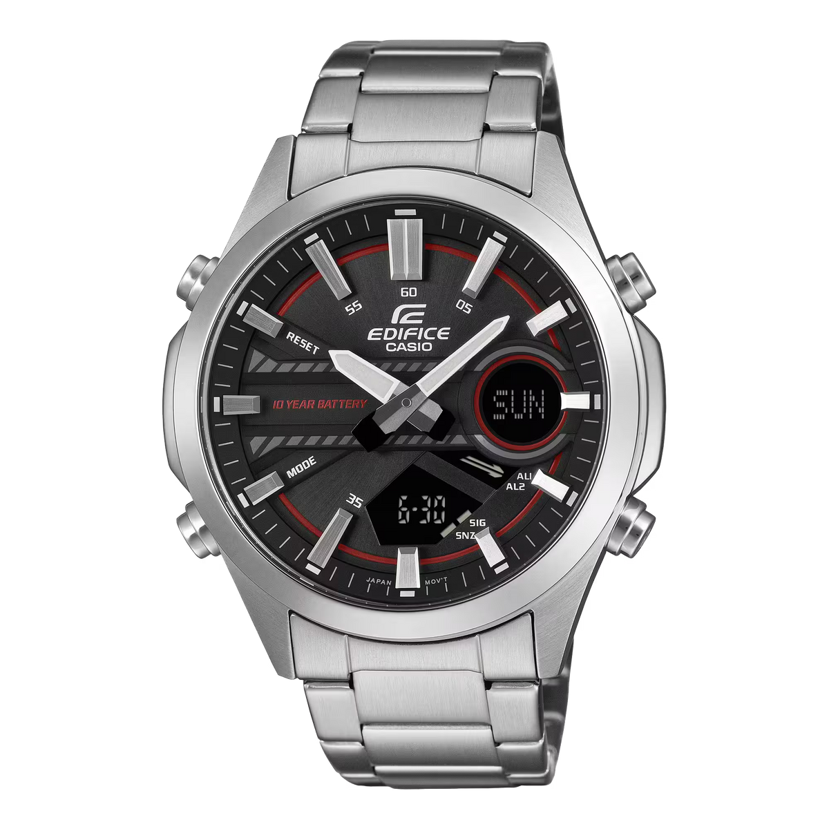 Edifice EFV-C120D-1A4DF Black, Steel Watch