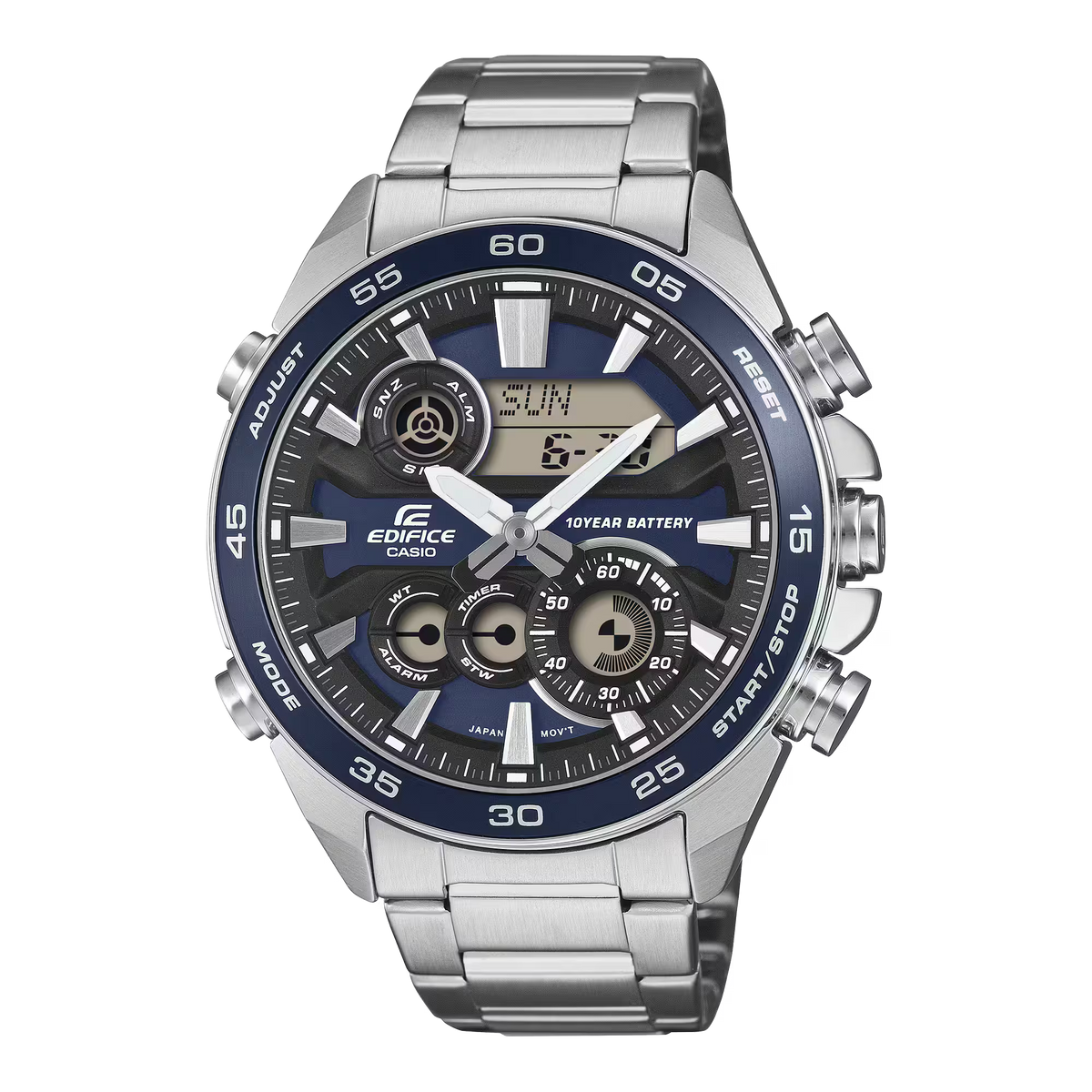 Edifice ERA-130D-2ADF Blue, Steel Watch