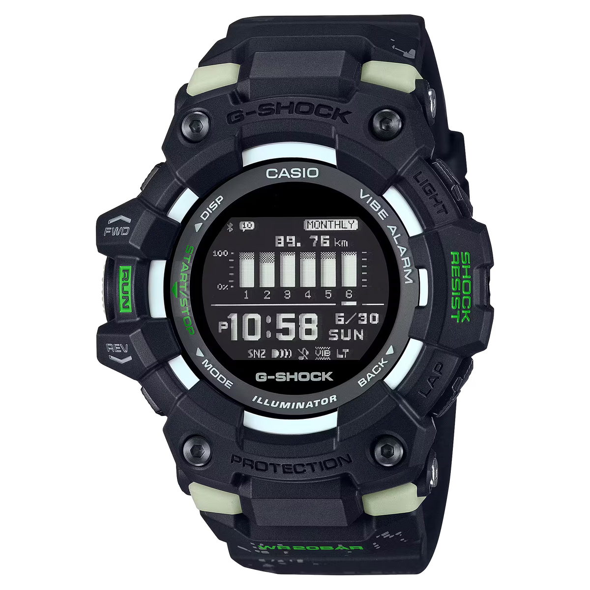 G-Shock GBD-100LM-1DR Bluetooth Black Watch