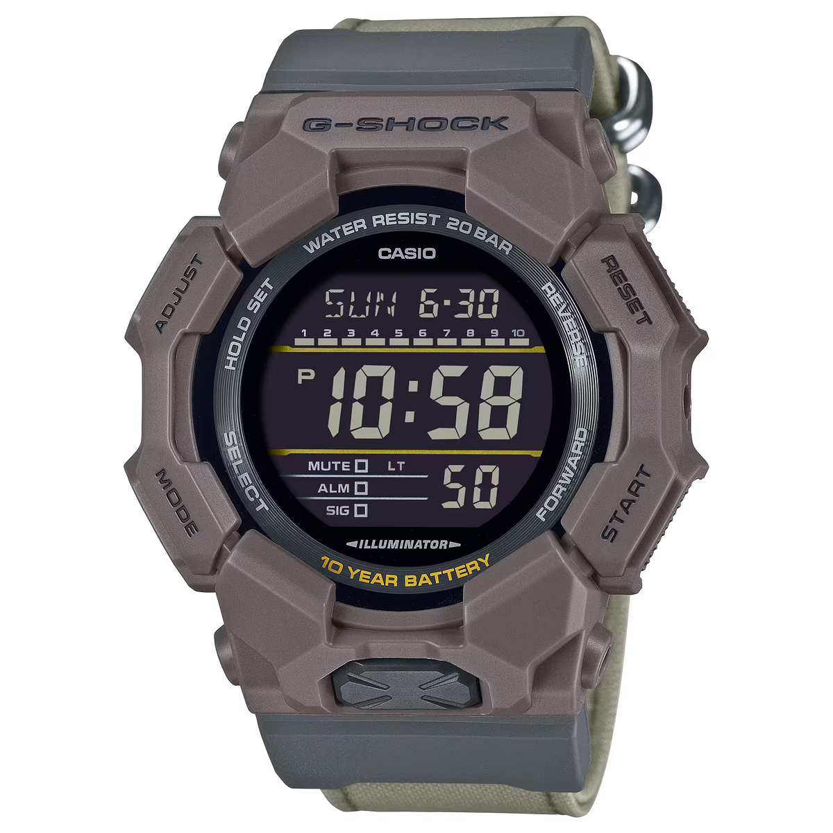 G-Shock GD-010CE-5DR Brown Color Watch