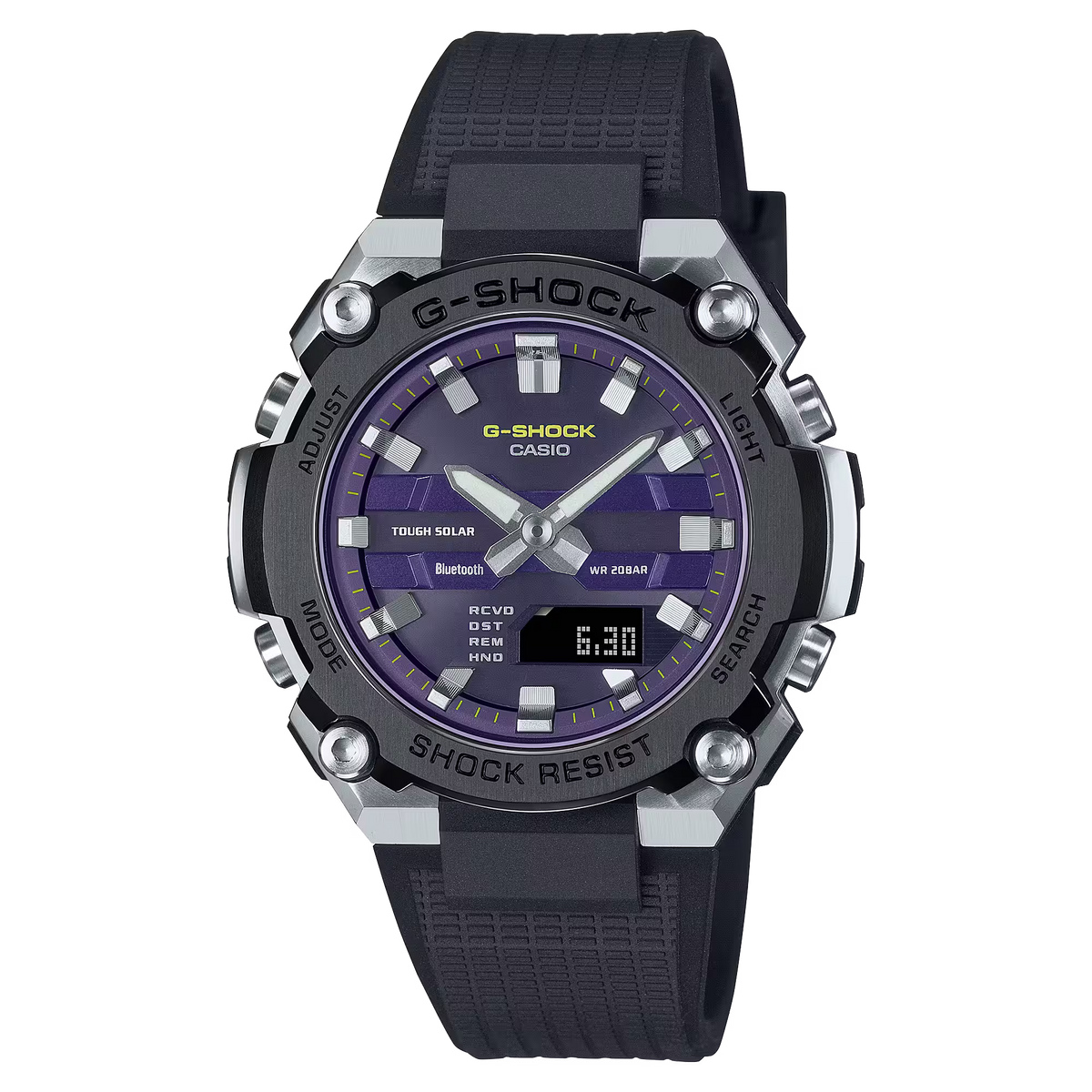 G-Shock GST-B600A-1A6DR Solar Powered Bluetooth Black Steel Watch