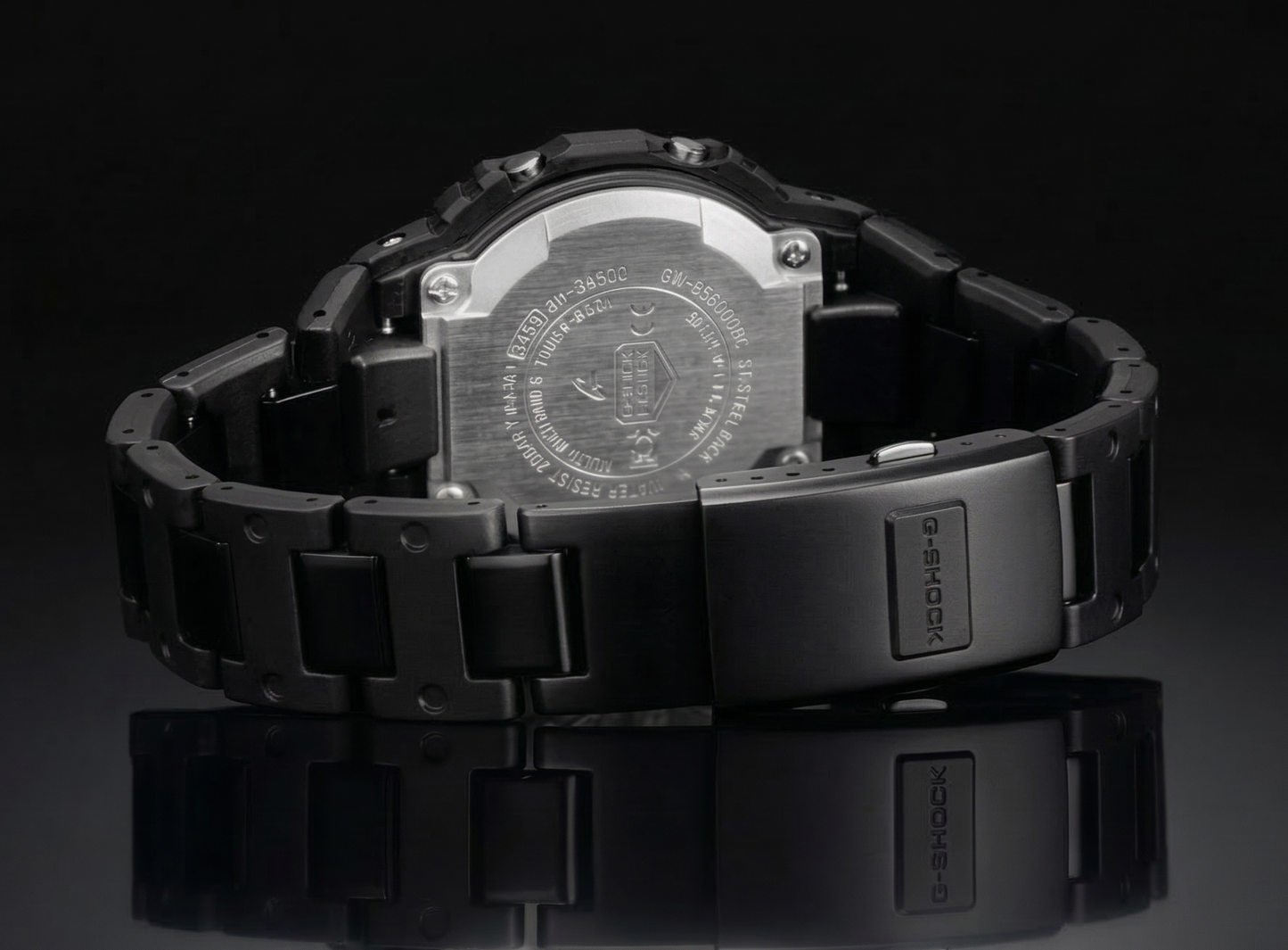 ساعة جي شوك GW-B5600BC-1B سولار بلوتوث سوداء