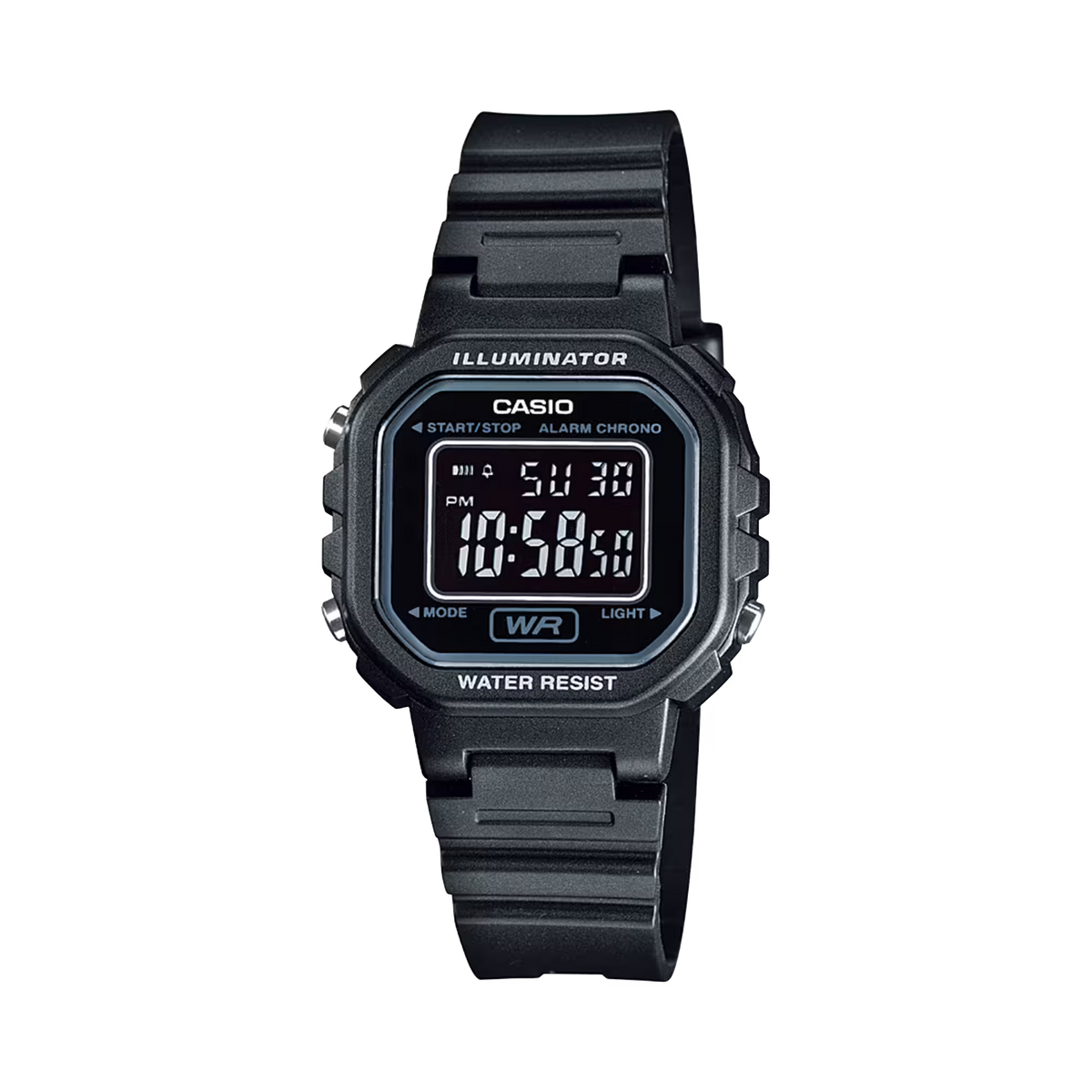 Casio LA-20WH-1BDF Women Black Watch