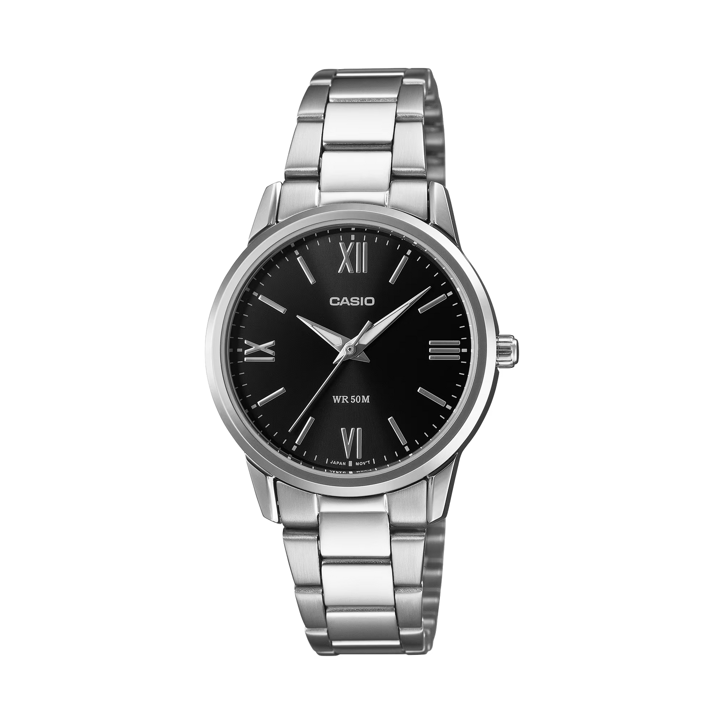 ساعة كاسيو النسائية السوداء LTP-1303DD-1AVDF