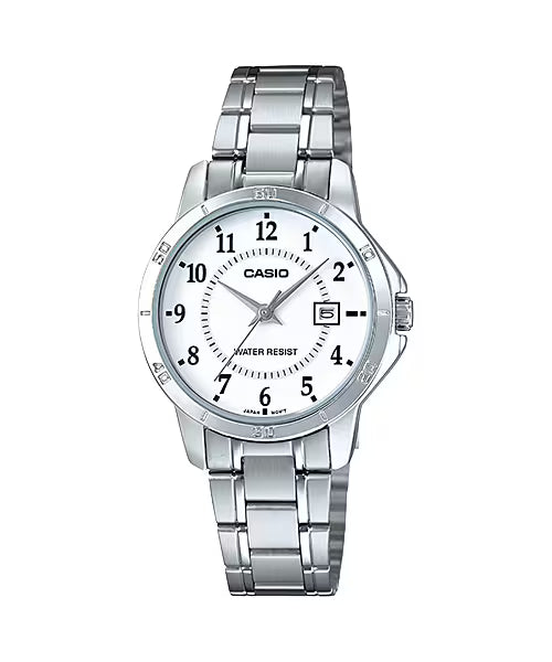 Casio LTP-V004D-7B Women's Silver Watch