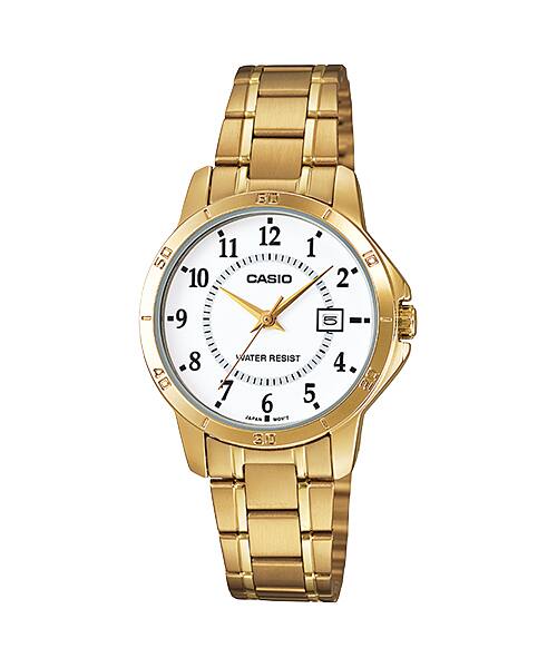 Casio LTP-V004G-7B Women's Gold Watch