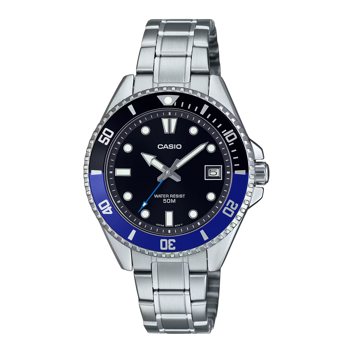 Casio MDV-10D-1A2VDF Blue Steel Watch
