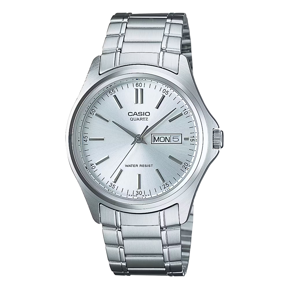 Casio MTP-1239D-7ADF Silver Steel Watch