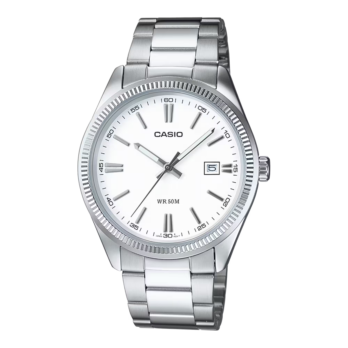 Casio MTP-1302D-7A1VDF Silver Steel Watch