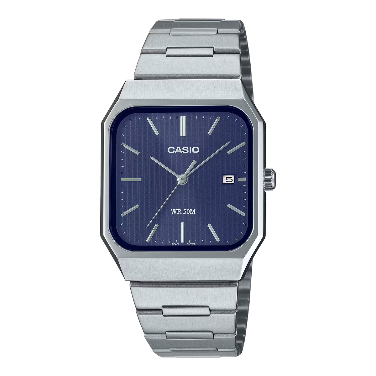 Casio MTP-B185D-2A1VDF Blue Steel Watch
