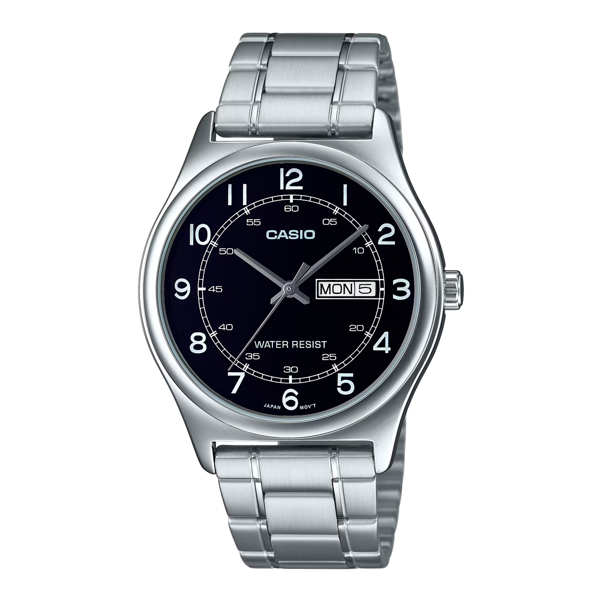Casio MTP-V006D-1B2UDF Black Steel Watch