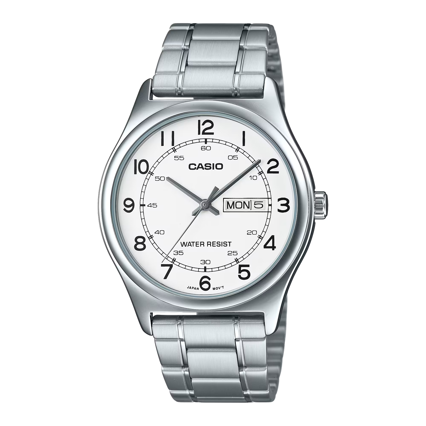 Casio MTP-V006D-7B2 White Steel Watch