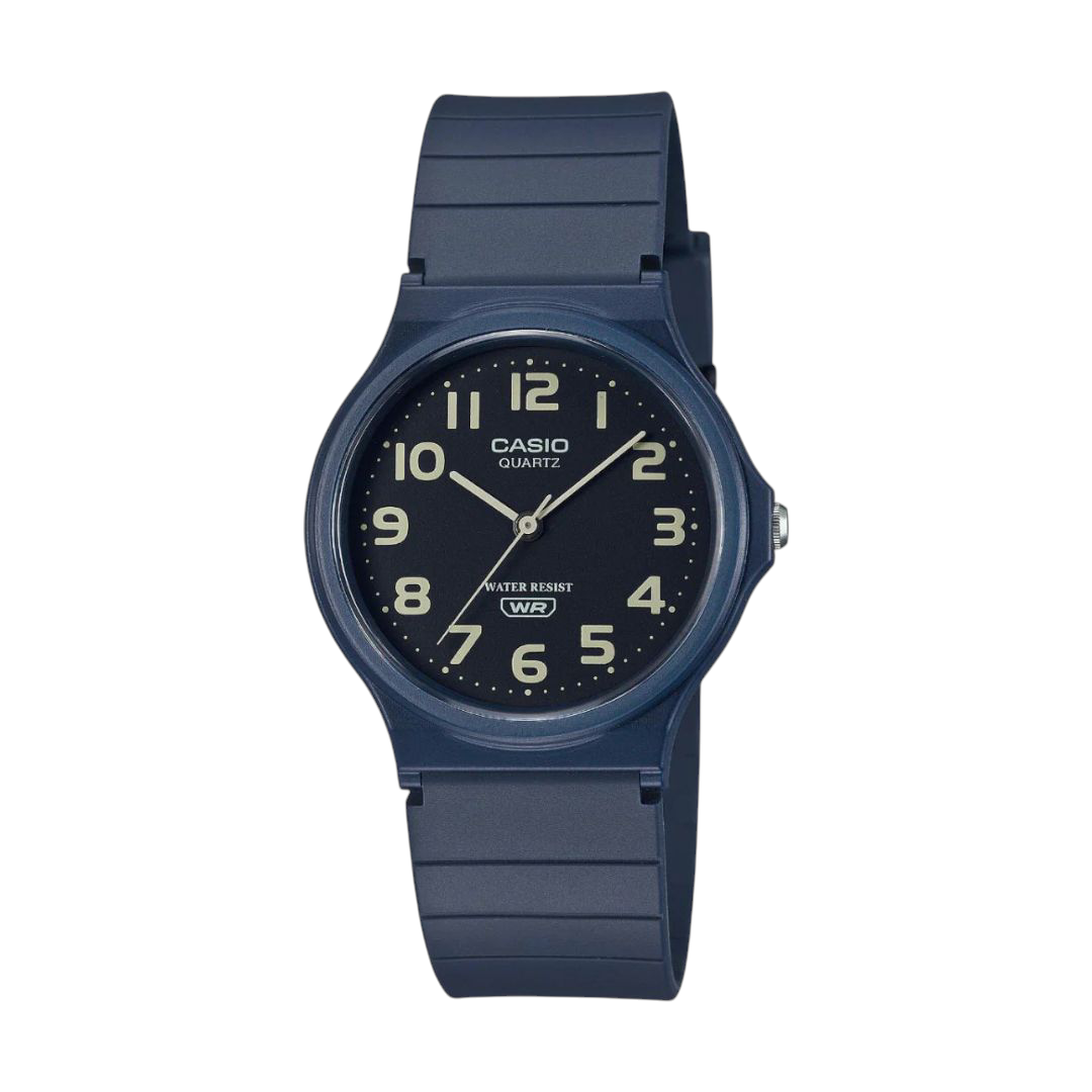 Casio Black Analog Watch with Resin Band MQ-24UC-2B