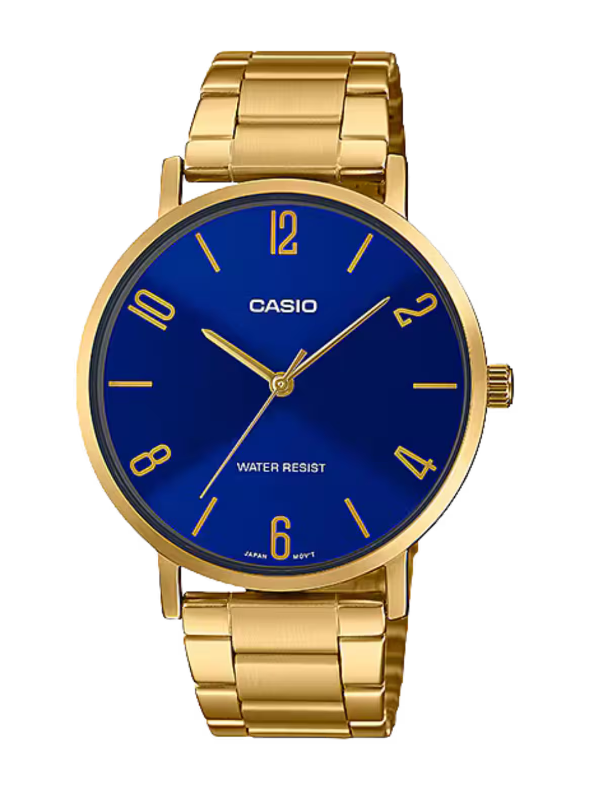 Casio MTP-VT01G-2B2 Gold Steel Watch