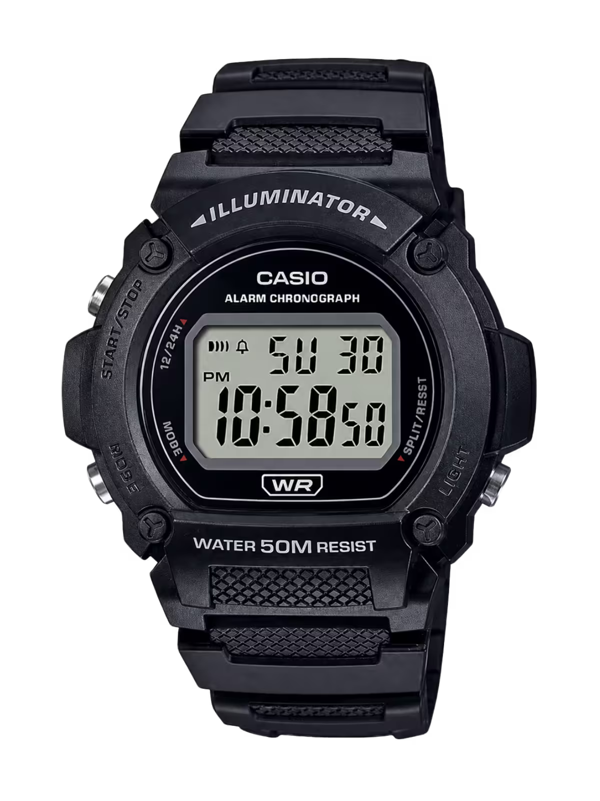 Casio W-219H-1AV Black Watch