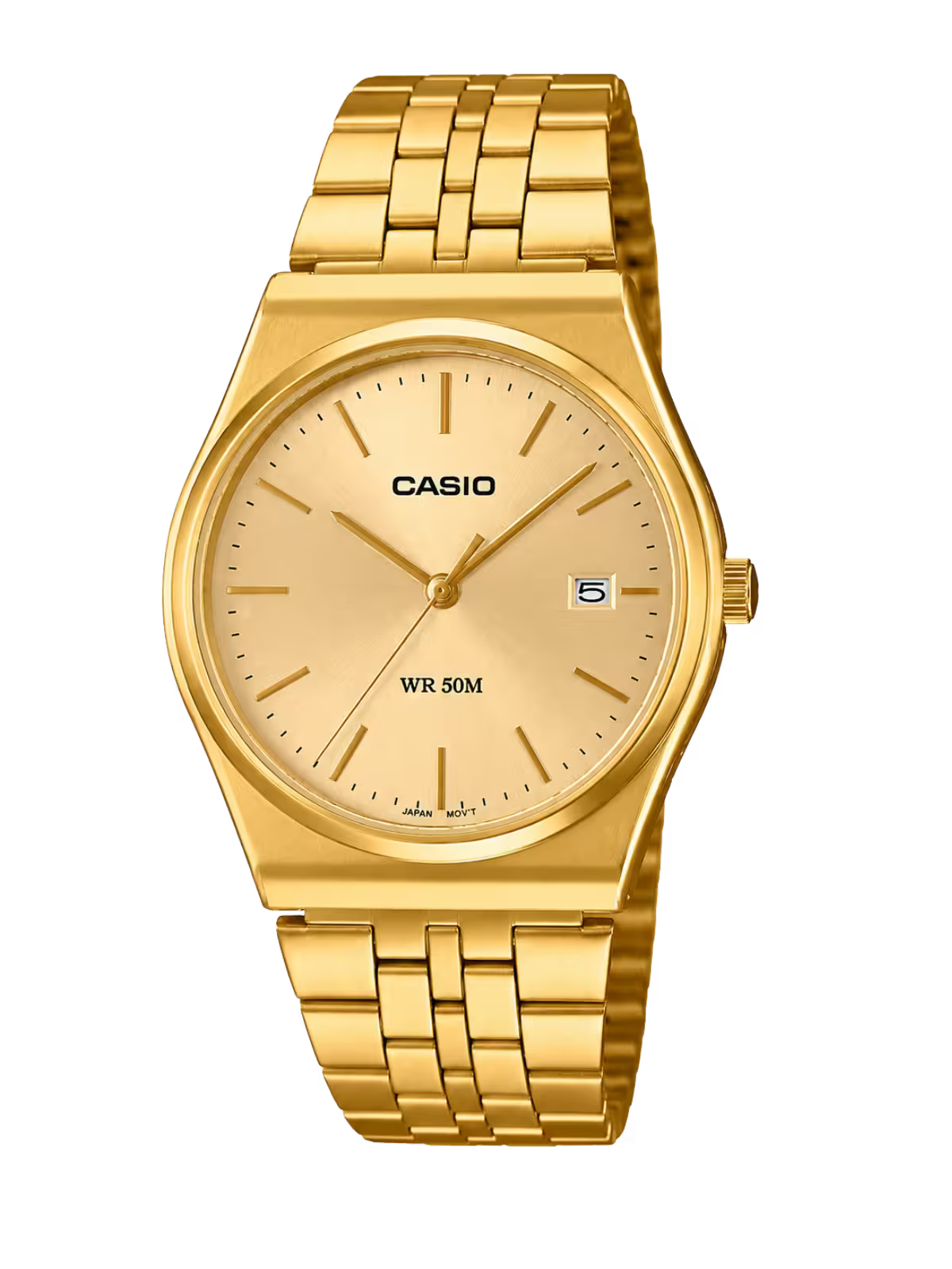 Casio MTP-B145G-9AV Gold Steel Watch