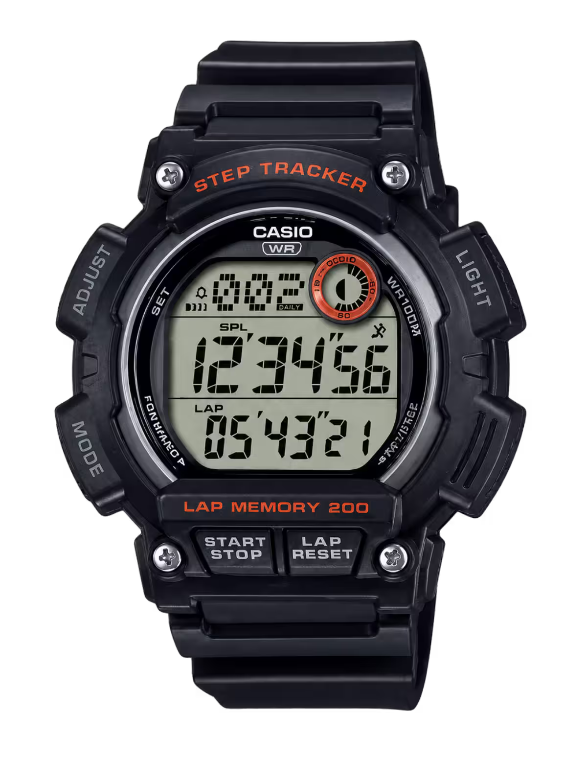 Casio WS-2100H-1AV Black Watch