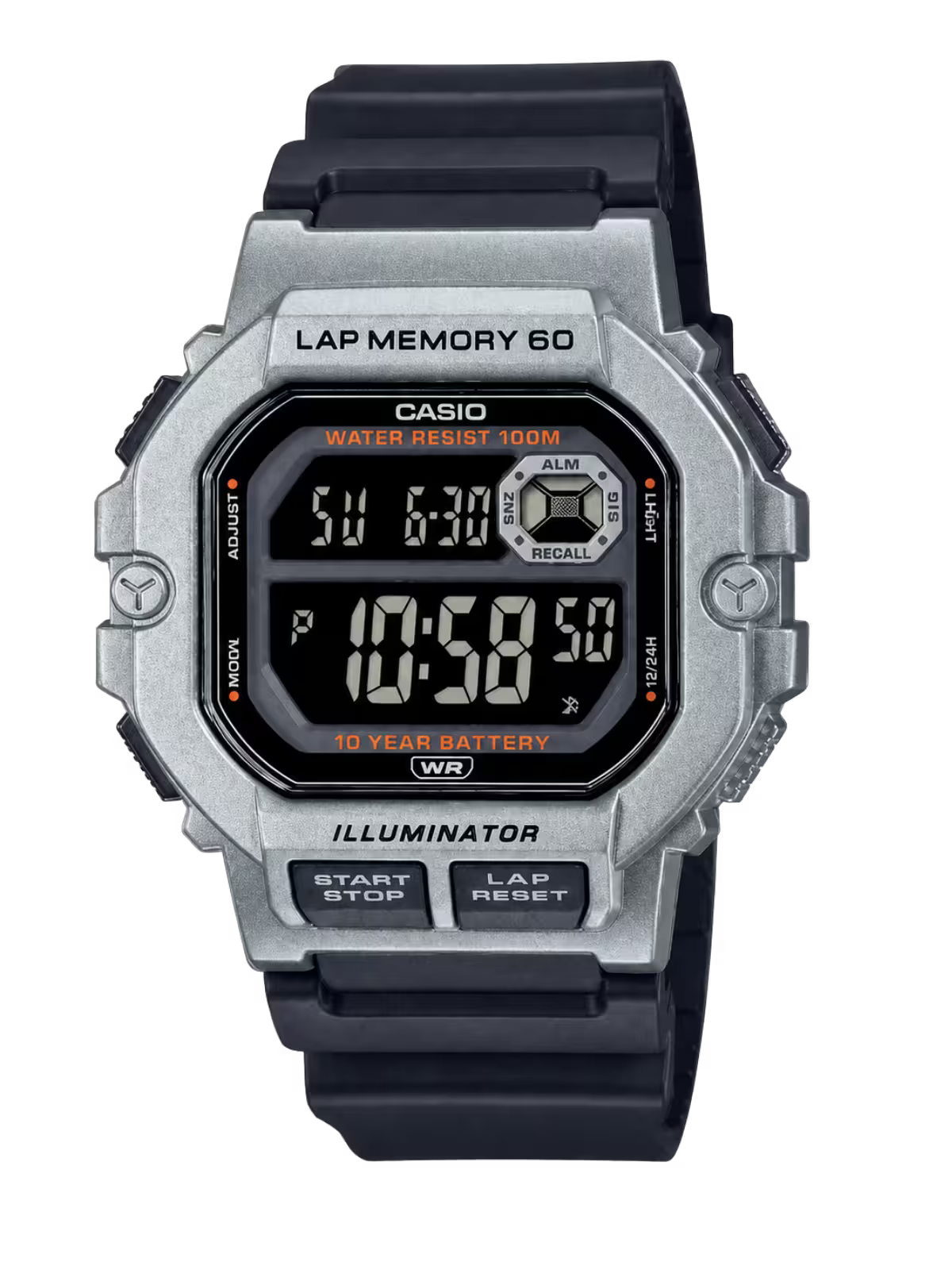 Casio WS-1400H-1BV Black Watch