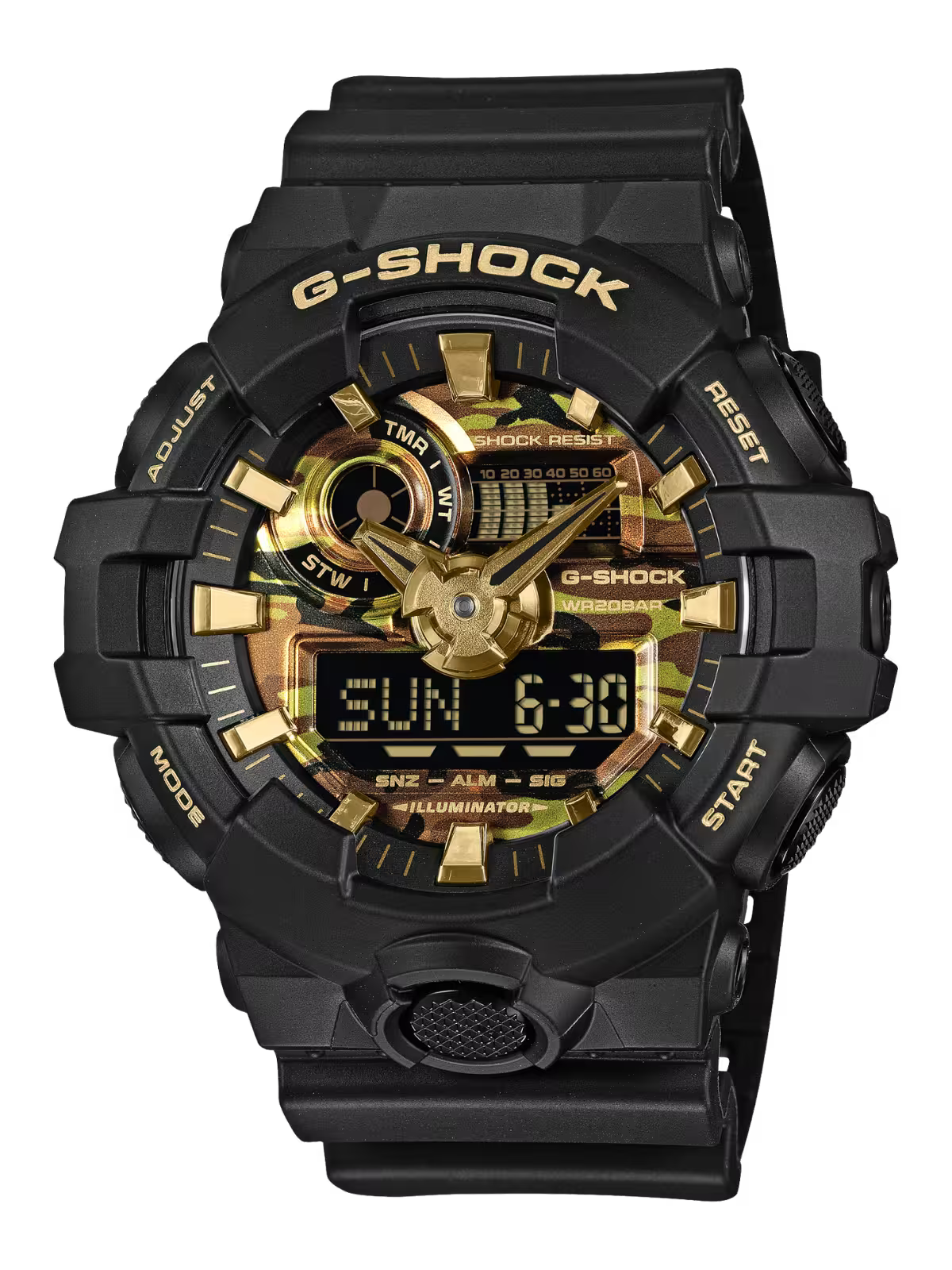 G-Shock GA-700CF-1ADR Black Color Watch