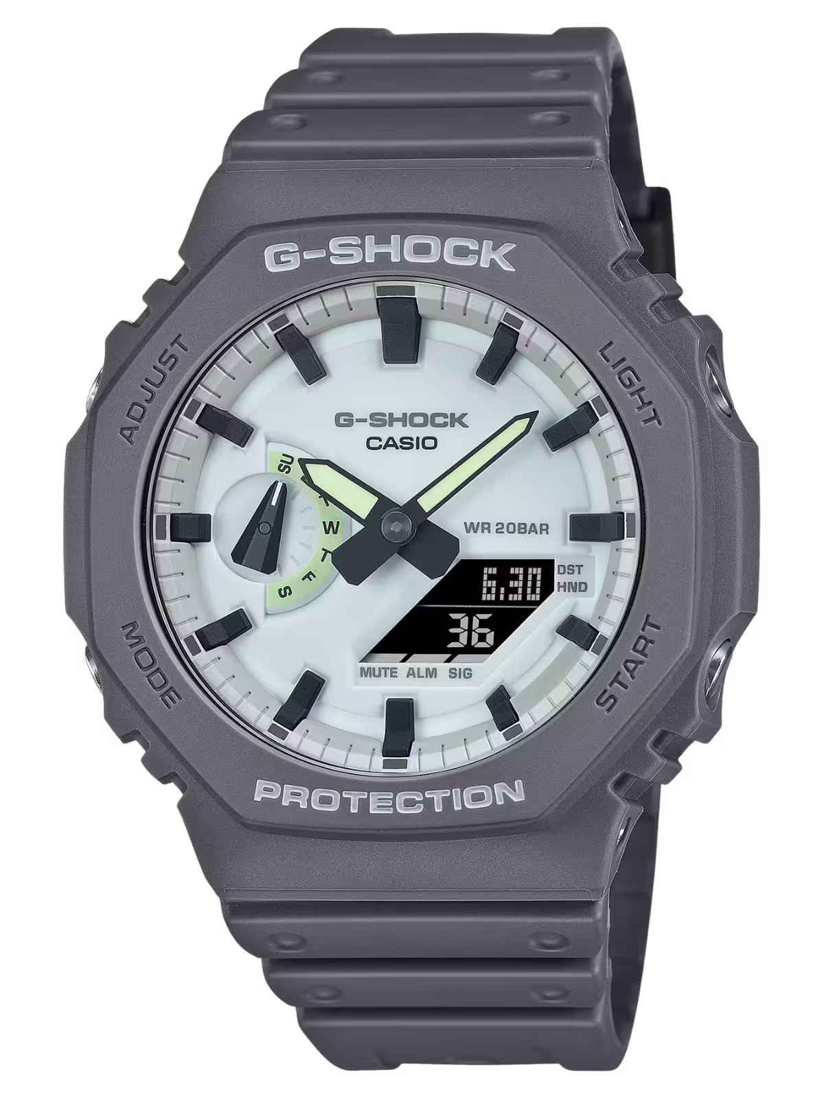 G-Shock GA-2100HD-8ADR Gray Color Watch
