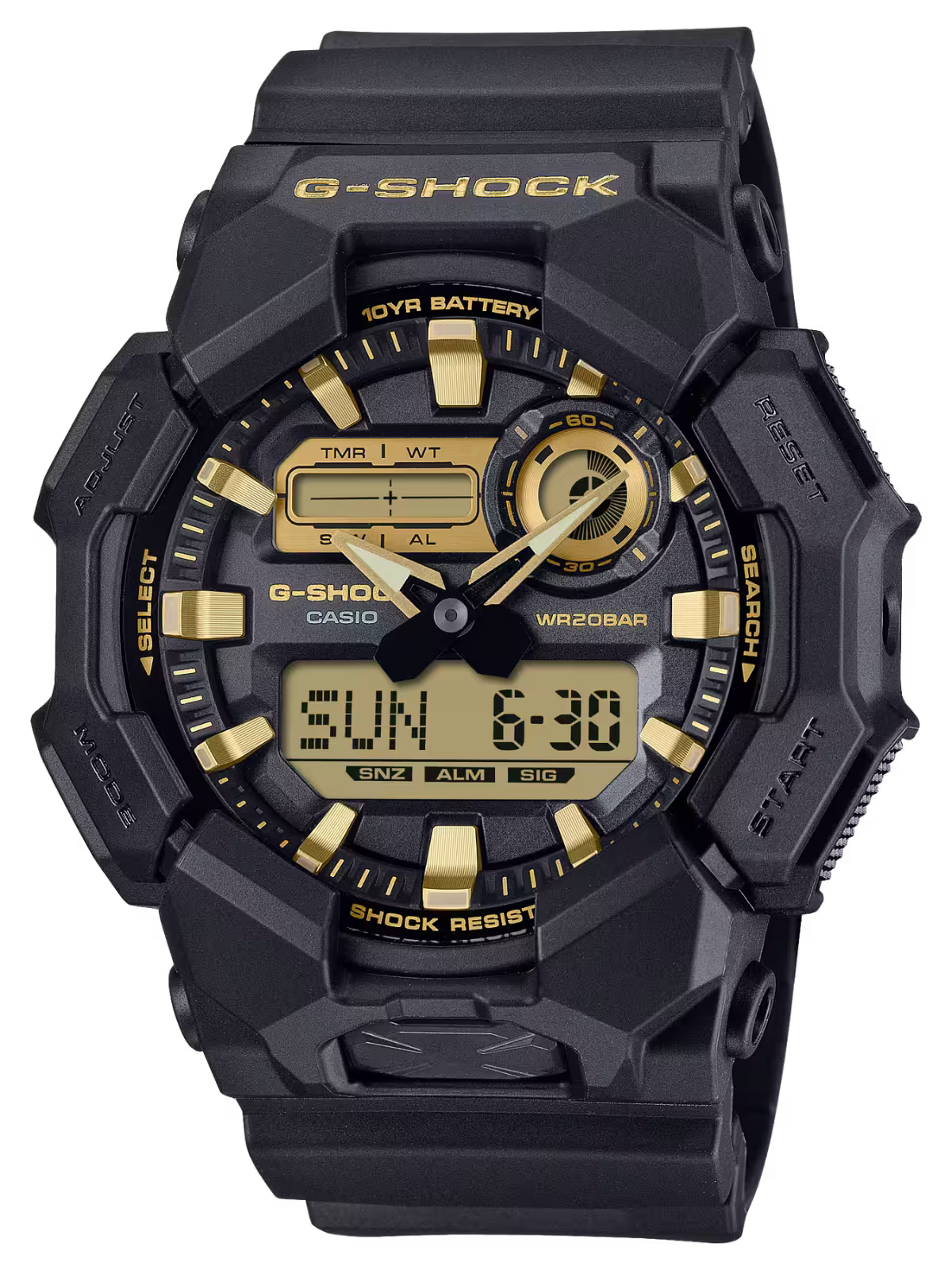 G-Shock GA-010GB-1A9DR Black Color Watch