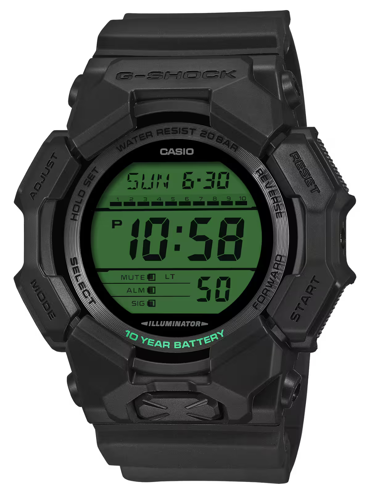 G-Shock GD-010BEG-1DR Black Color Watch