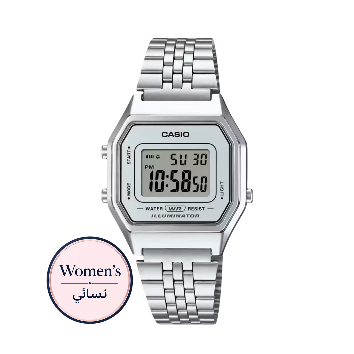 Casio LA680WA-7 Women's Silver Watch
