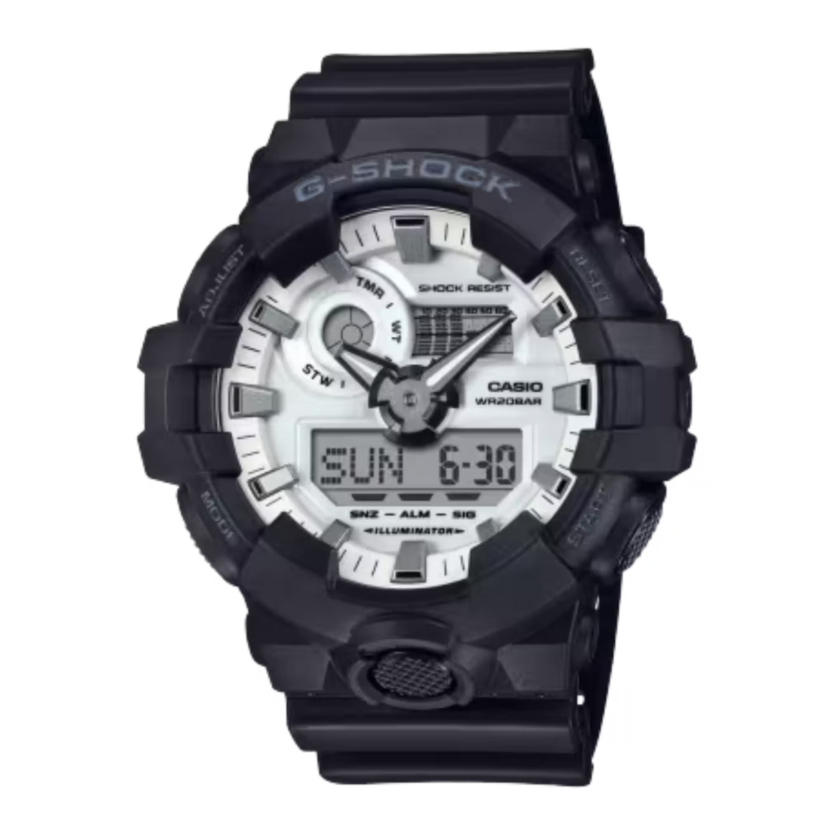 G-Shock GA-700WD-1A Black White Watch