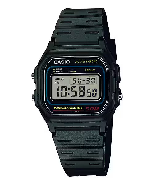 Casio W-59-1VQ Black Watch