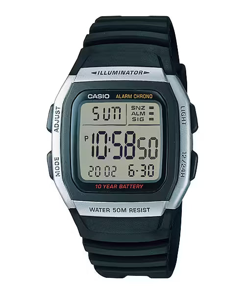 Casio W-96H-1AVDF Black Watch