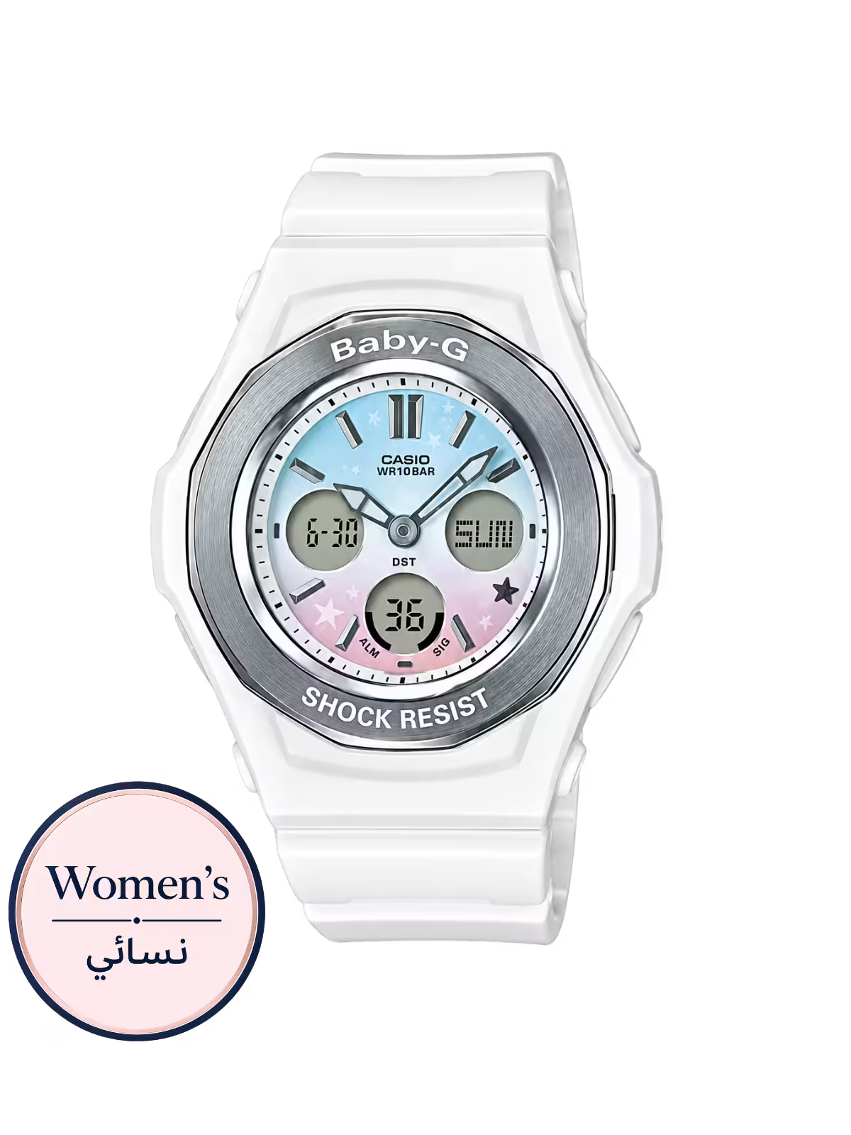 Baby-G BGA-100ST-7ADR Women’s White Watch