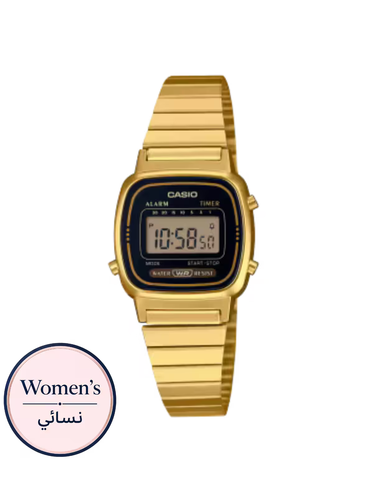 Casio LA670WGA-1 Women's Gold Watch