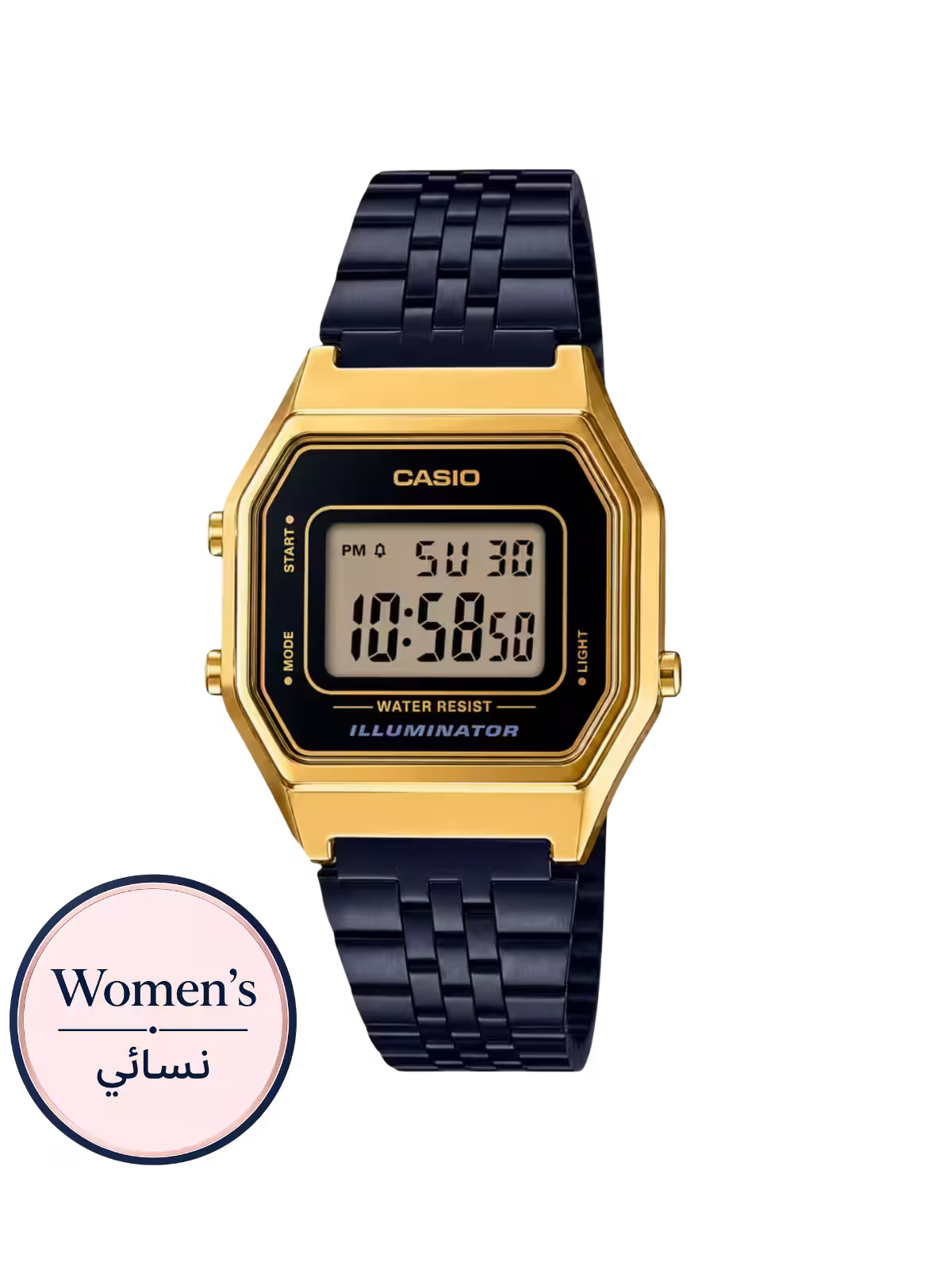 Casio LA680WEGB-1A Women's Black Watch