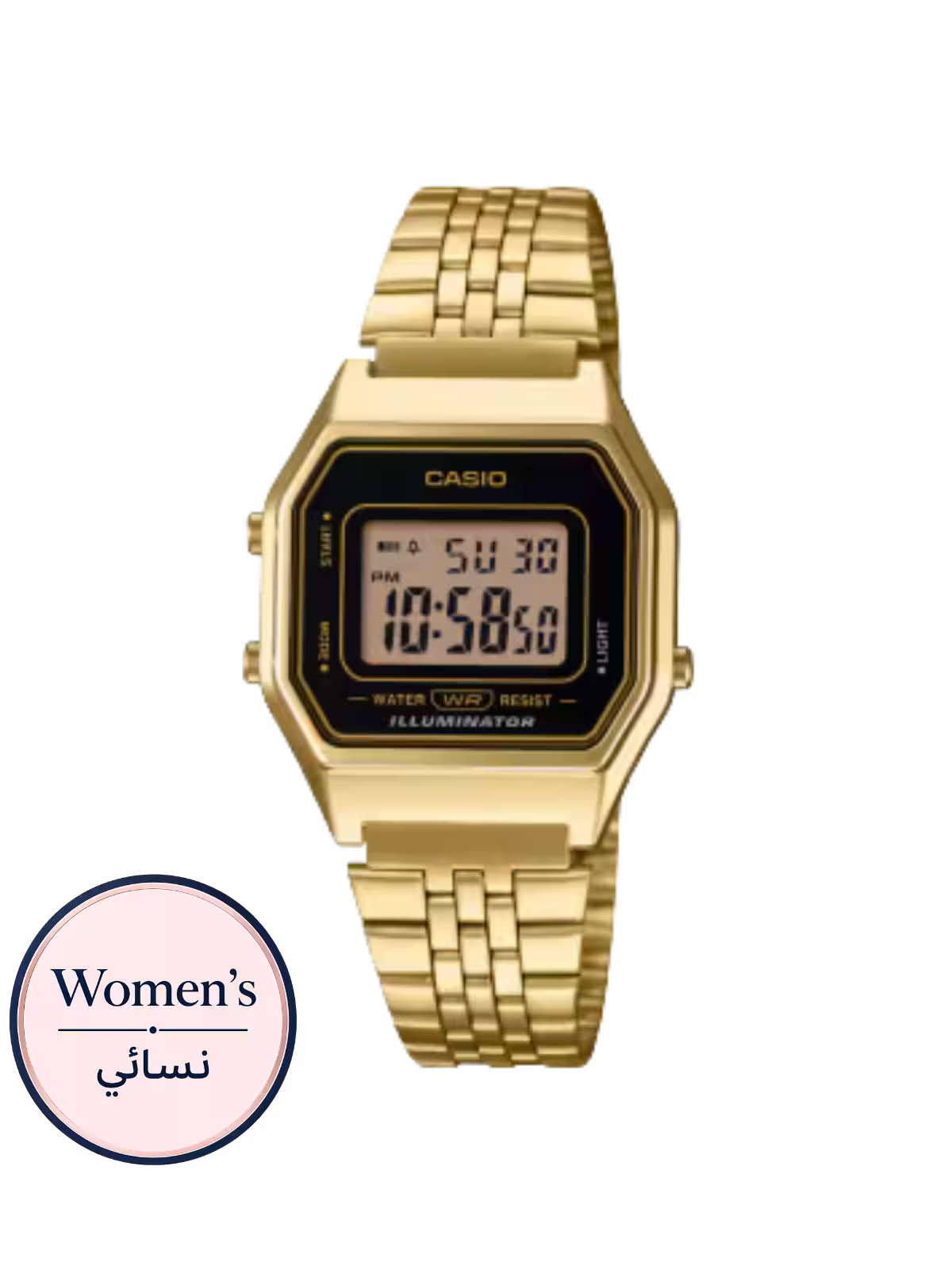 Casio LA680WGA-1 Women's Gold Watch