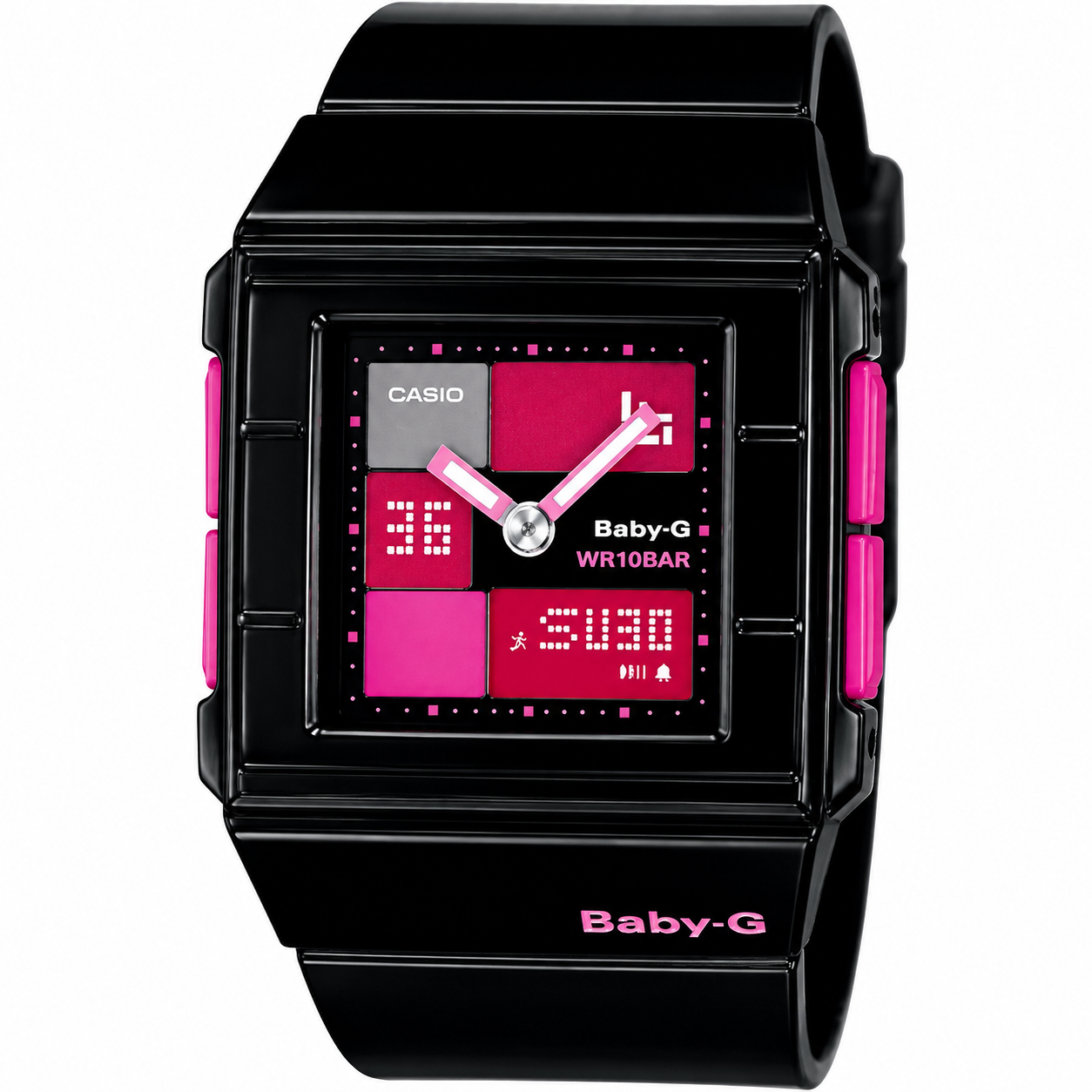 Baby-G BGA-200-1EDR Women Black Watch