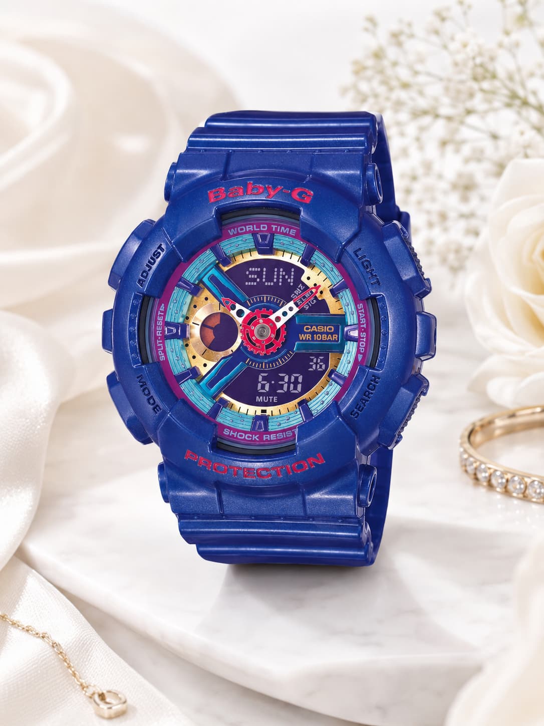 Baby-G BA-112-2ADR Women’s Blue Watch