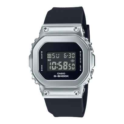 Casio G-Shock Black Metal Digital Watch GM-S5600-1DR