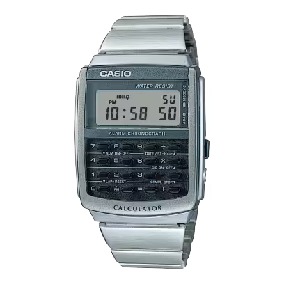 Casio CA-506-1 Silver Steel Watch