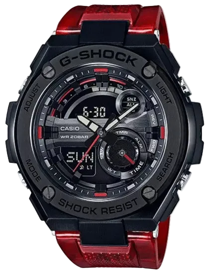 G-Shock GST-210M-4A Red Steel Watch